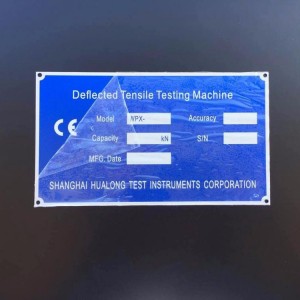 Custom Stainless steel Metal name plate