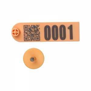 UHF sheep Animal RFID Ear Tag for Farm smart management