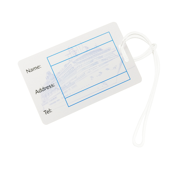 Blank Plastic Card Factory - Custom airlines hard plastic PVC Luggage Tag – Chuangxinji detail pictures