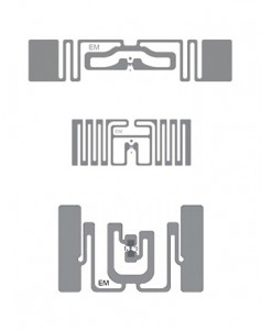 Clear Wet UHF RFID Inlay Impinj M730