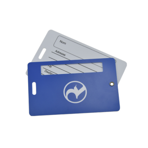 Custom airlines hard plastic PVC Luggage Tag