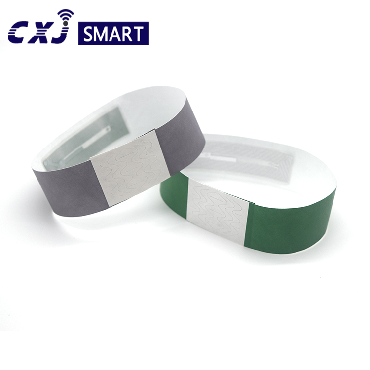 OEM Factory for Nfc Tag Business Cards - Tyvek Paper nfc ultralight ev1 bracelets – Chuangxinji