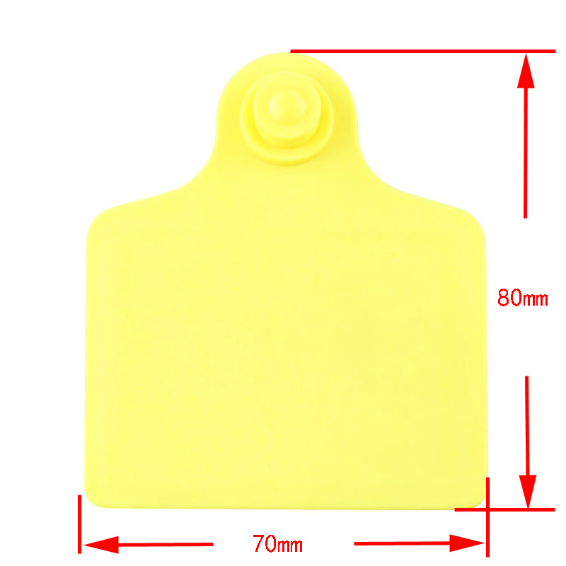 OEM Customized Handheld Rfid Reader - UHF Sheep Cow Cattle Animal RFID Ear Tag for Farm smart management – Chuangxinji detail pictures