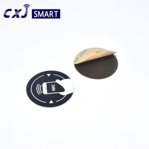 Custom Waterproof PVC PET RFID on metal NFC Tag