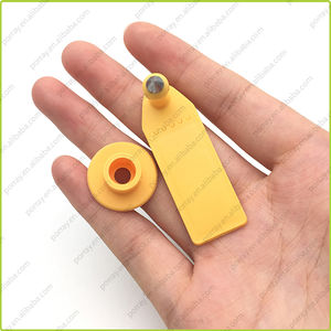 Factory Supply Rfid Glass Tag - UHF sheep Animal RFID Ear Tag for Farm smart management – Chuangxinji detail pictures