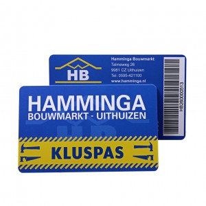 Customized printing plastic pvc loyalty gift cards