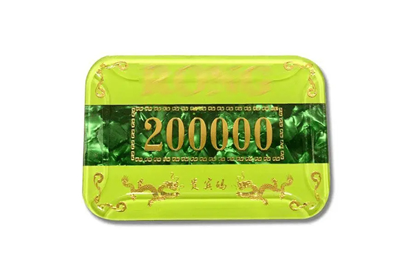 What is the anti-counterfeiting technology of the casino chip?