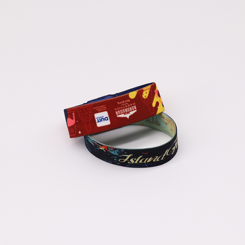 2020 High quality Mifare Wristband - Custom woven fabric elastic nfc bracelet – Chuangxinji detail pictures
