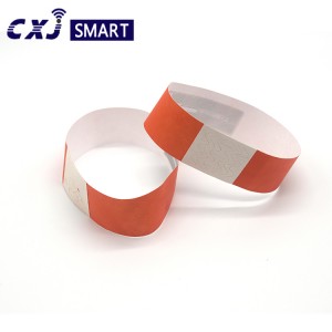 Disposable Tyvek RFID Wristbands