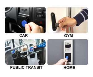 13.56mhz ISO14443A Access Control ABS RFID NFC Key tag