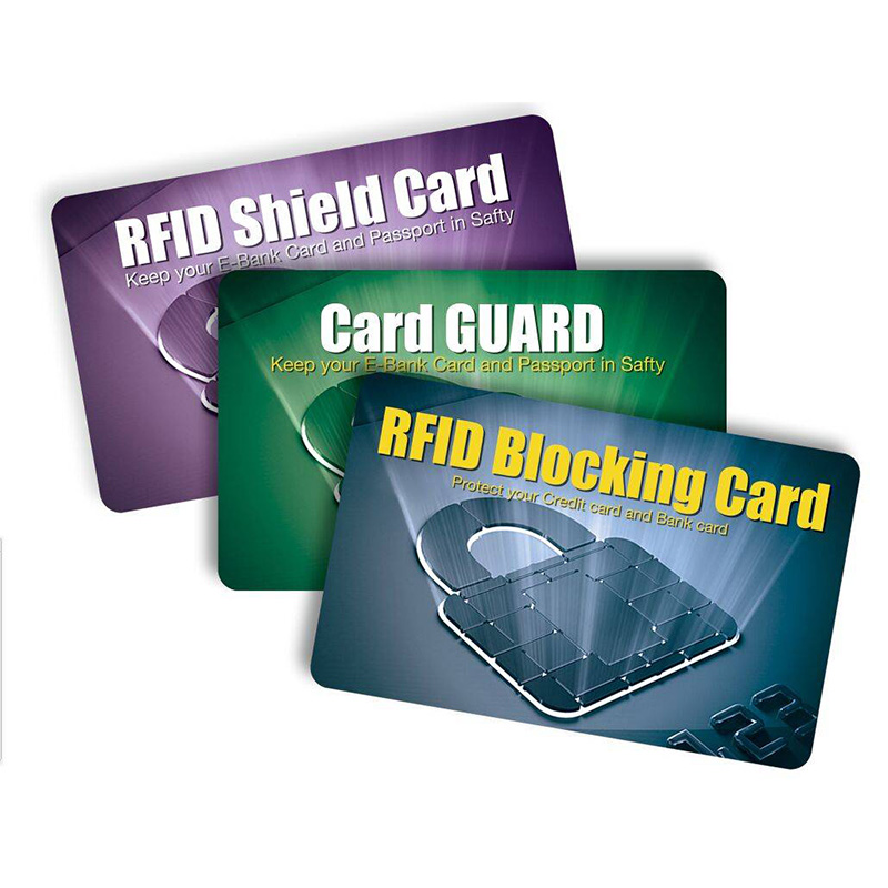 Good Quality Rfid Blocking - Custom Protective blocker RFID Blocking Card for Credit Card – Chuangxinji detail pictures