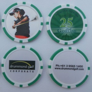 Custom ABS golf poker chip Casino Poker Chip