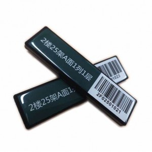 UHF ISO18000-6C Bookshelf Anti-metal RFID Library Tag