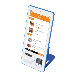  K10 desktop 15.6-inch small self service ordering bill payment kiosks with printer