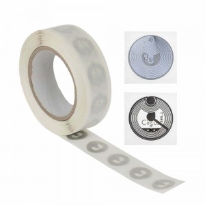 Roll blank paper nfc tag