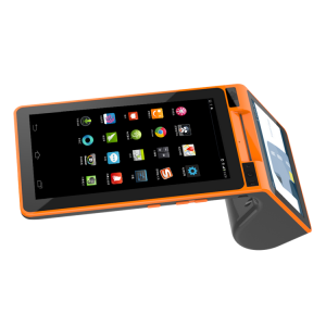 7 inch LCD Screen smart Android nfc pos terminal with printer