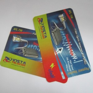 Paper scratch off phone card