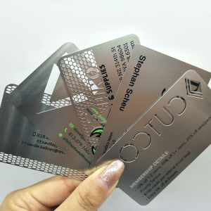 Custom Metal Card Factory - Customized stainless steel metal visiting card metal business card – Chuangxinji