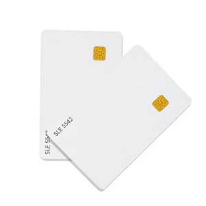 Access control SLE 5542 SLE4442 contact smart card