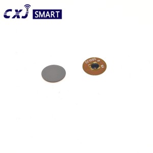Small micro fpc ntag213 on metal mini dia10mm nfc tag