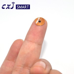 Small micro fpc ntag213 on metal mini dia10mm nfc tag