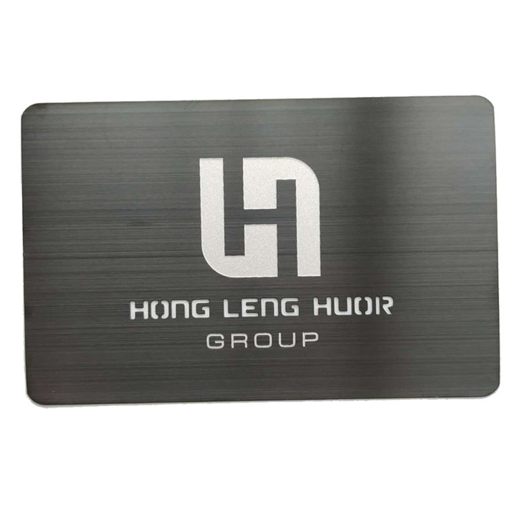 Custom Metal Card Factory - Customized stainless steel metal visiting card metal business card – Chuangxinji detail pictures