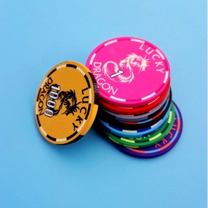 Custom Poker Chips Ceramic –  Custom ceramic golf poker chip Casino Poker Chip – Chuangxinji