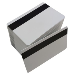 Plastic PVC Blank Magnetic Stripe Cards