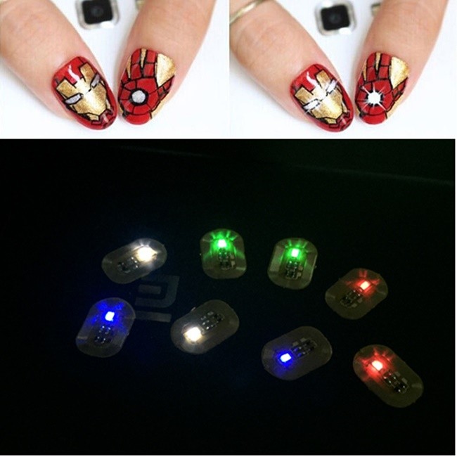 High reputation Nfc Card Size - RFID Smart Chip Led Wearable NFC Nail Sticker – Chuangxinji detail pictures