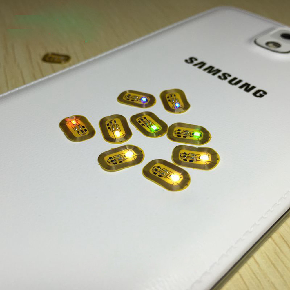High reputation Nfc Card Size - RFID Smart Chip Led Wearable NFC Nail Sticker – Chuangxinji detail pictures