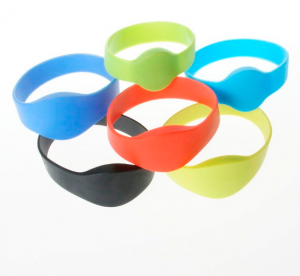 Waterproof Chip NFC RFID 125khz 13.56mhz Silicone Wristband