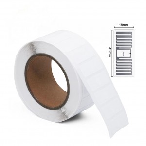 UHF RFID Sticker Customized Size 43 * 18 Impinj M730 chip