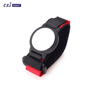 13.56mhz nylon woven nfc bracelet 213 RFID nfc chip wristband