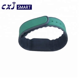 Adjustable waterproof rfid price silicone wristband