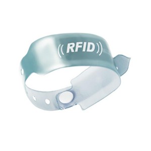 PVC waterproof NFC RFID tag band paper bracelet