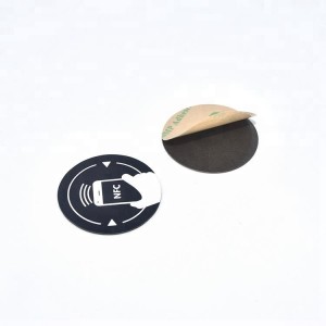 On duty on metal 213  anti-metal NFC tag stickers