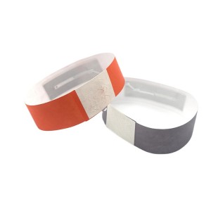 Custom Print pvc Paper RFID nfc Wristband bracelets