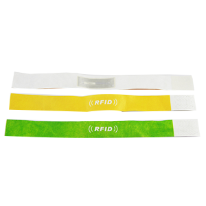 pvc Paper RFID Wristband Ultralight Ev1 NFC bracelet