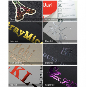 Coated paper rfid uhf tag for garments