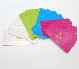 UHF RFID Garment paper hang tags clothing brand tags
