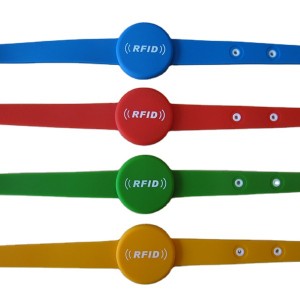 Waterproof Chip NFC RFID 125khz 13.56mhz Silicone Wristband