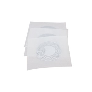 13.56mhz pvc transparent clear NFC RFID sticker NFC inlay