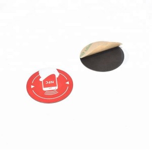 On duty on metal 213  anti-metal NFC tag stickers