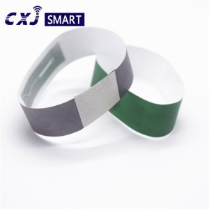 NFC pvc paper ticket RFID identification bracelet
