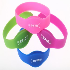 Waterproof Rewritable NFC Silicone Wristband RFID Bracelet