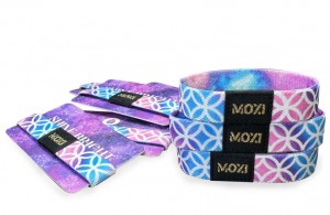 Reusable Elastic Fabric Bracelets NFC RFID wristbands