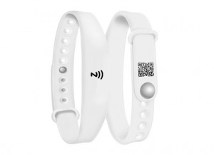 NFC RFID Wristband Adjustable Healthcare Filed Bracelet Band