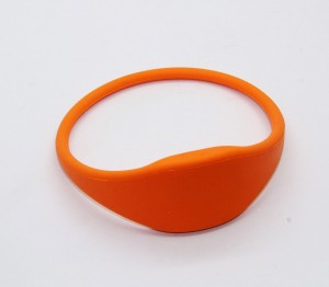 Hot sell Silicone Waterproof Reusable NFC RFID Bracelet
