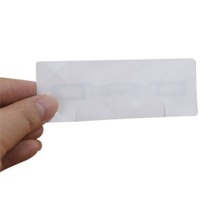 Long range vehicle tracking car UHF RFID windshield pvc label