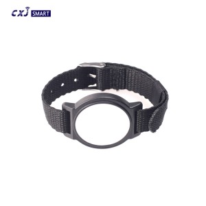13.56mhz nylon woven nfc bracelet 213 RFID nfc chip wristband